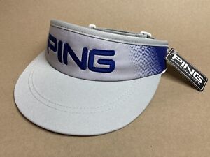 Ping Golf Tour Dot Fade Visor Gray Navy New