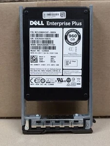 Dell 2.5" MZ-ILS960A 960GB SAS SSD Drive PN: 0VMN7Y (80-89% health) - Afbeelding 1 van 7