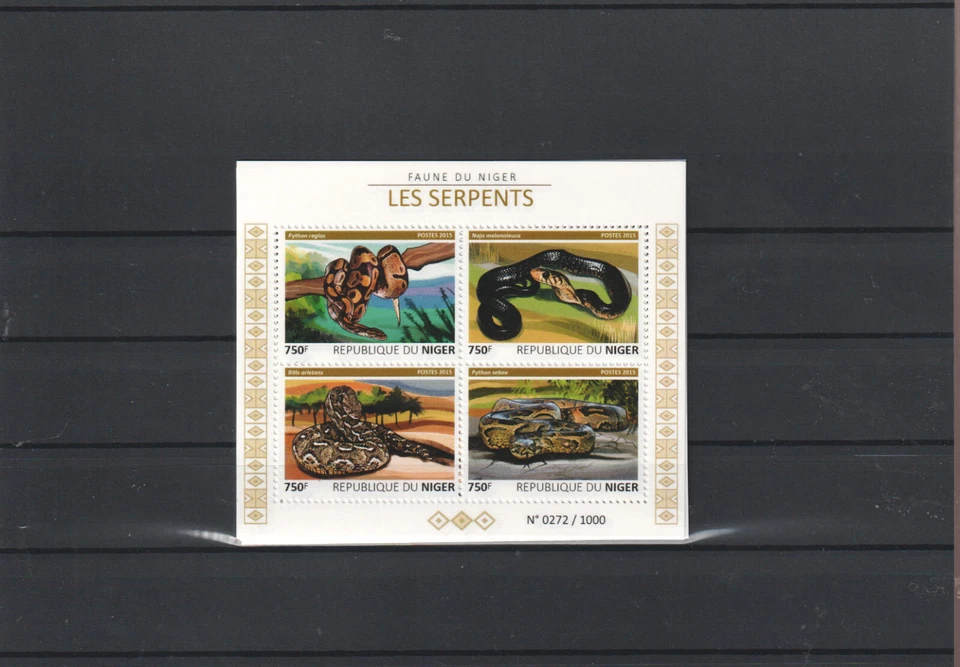 NIGER SNAKE MNH - 12386 Foto 1 de 1