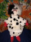 Vintage Disney Villain Cruella DeVille Plush 101 Dalmatians Soft Doll Rare