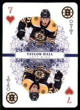 2022-23 UD O-Pee-Chee OPC Playing Cards #7-HEARTS Taylor Hall - Boston Bruins