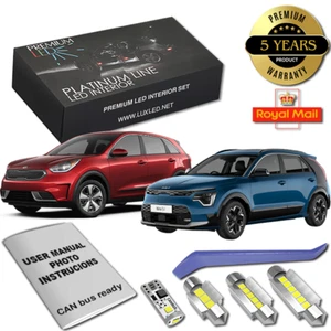 KIA NIRO LED Interior Premium Kit 7 SMD Bulbs White Error Free - Picture 1 of 12