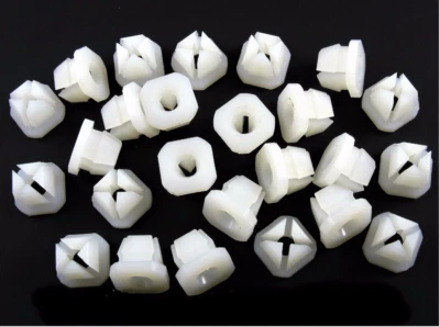 Tuercas de tornillo de nailon GM - bisel, moldura, rejilla, cromo, etc.- 25 tuercas - #088 Foto 1 de 4