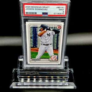 Jasson Dominguez ROOKIE - 2020 Bowman Draft Card #BD-151 PSA 9 Yankees 🔥 - Picture 1 of 1