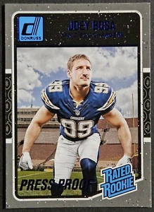 2016 Panini Donruss Rated Rookie Press Proof Blue #375 Joey Bosa Rookie RC - Bild 1 von 2