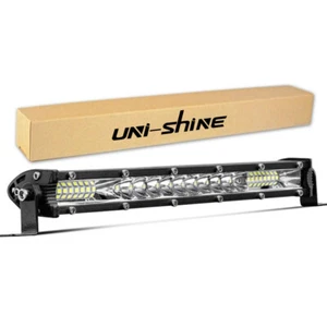Combo de barra de luz LED de 12 pulgadas para camioneta SUV ATV Jeep conducción todoterreno 10 - Imagen 1 de 11