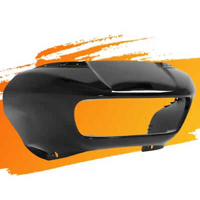 Vivid Black Front Outer Fairing Fit For Harley Davidson Road Glide FLTRX 2015-24 - Image 1 of 4