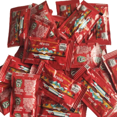 50 - Heinz Tomate Ketchup Saucemerica Nevada 7g PESO 15,9 Foto 1 de 4