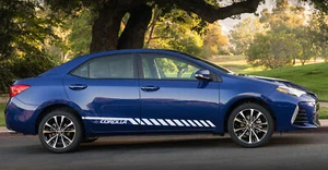 Racing Graphic Stripe Car Vinyl Decal Sticker Fit for Toyota Corolla 2014 - 2019 - Bild 1 von 4