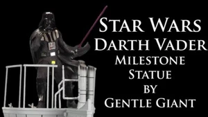 Star Wars L'Empire Strikes Back Darth Vader Milestones statue Gentle Giant - Picture 1 of 3
