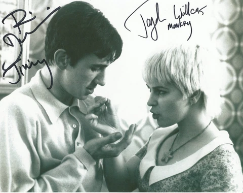 Quadrophenia cast hand signed photo Toyah and Phil Daniels added text with COA Cover