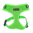 Authentic Puppia RiteFit Harness with Adjustable Neck, Green, Small