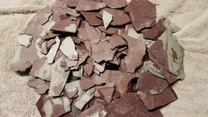 10 Pfund Naturschiefer Waage Aquarium, Terrarium, Basteln, Dekoration, DIY, Garten - Bild 1 von 2