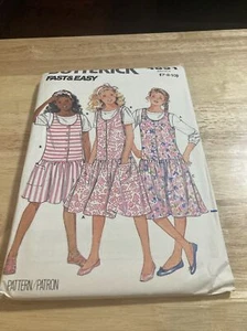 patrones de costura butterick sin cortar talla 7-8-10 - Imagen 1 de 3