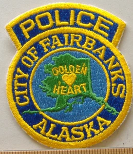 CITY OF FAIRBANKS POLICE ASASKA FABRIC PATCH - Picture 1 of 1