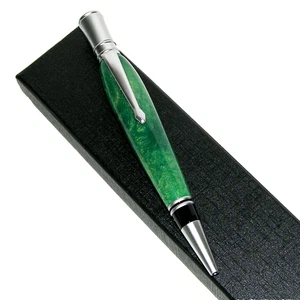 Kugelschreiber schöne Designer Handarbeit Acryl Kugelschreiber Drehstift mehrfarbig Unikat - Bild 1 von 4