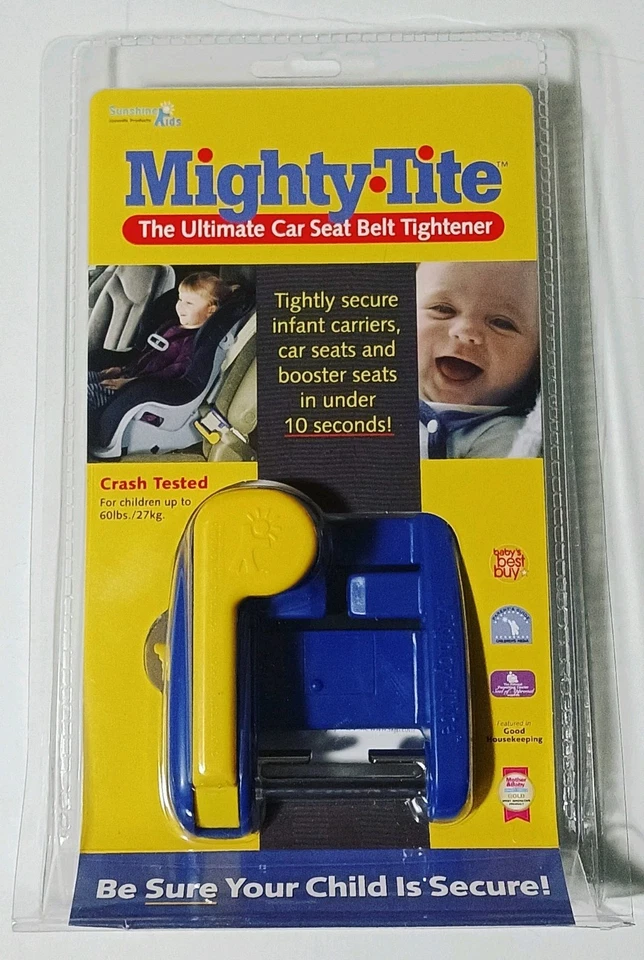 Sunshine Kids Mighty Tite Child Seat Belt Tightener up to 60 Lbs A5y