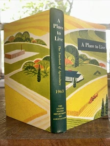 A Place To Live, The Yearbook of Agriculture 1963 (HC) Horace R. Kornegay Stamp - Picture 1 of 3