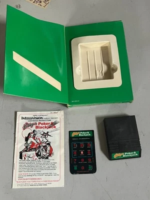intellivision game - Las Vegas Poker & Blackjack - Image 1 of 4