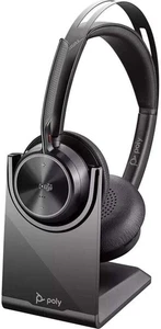 Casque Poly Voyager Focus 2 UC USB-A avec station de charge - Photo 1/1