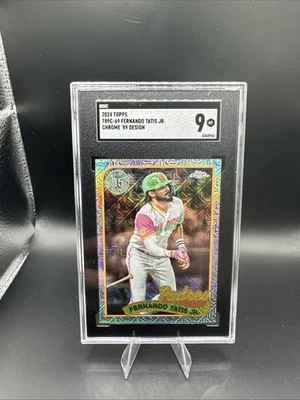 2024 Topps Fernando Tatís Junior Chrome 89 Design - Image 1 of 2
