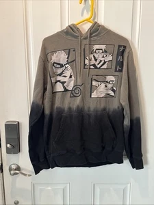Naruto Herren Hoodie Gr. M grün - Anime Shippuden Collection - Bild 1 von 10