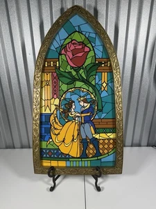 Disney Parks Die Schöne und das Biest Buntglasfenster Fantasyland wunderschön 🌹 - Bild 1 von 7