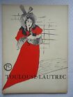 Toulouse Lautrec Art Loan Exhibition Wildenstein New York City 1964