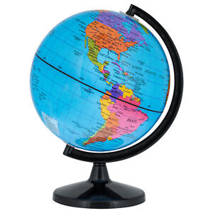 TCP Global 6" Blue Ocean World Globe, Political Geography, Rotates, Educational