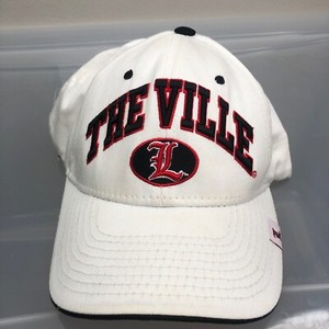 Louisville Cardinals Hat Mens One Size White Baseball Cap NCAA College Sports