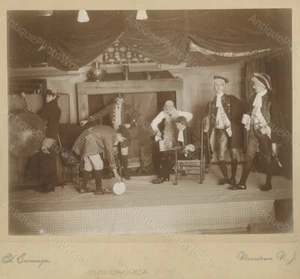 Morristown NJ YMCA theater play costumes antique photo - Picture 1 of 1