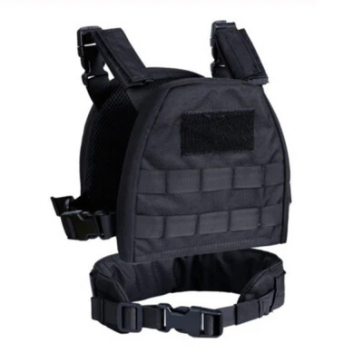 Children Kids Military Molle Plate Carrier Combat Vest with Patrol Belt - Image 1 of 4