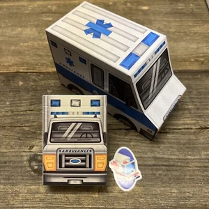 Ambulance Playing Cards Half Brick Box 6 Decks And Stickers Riffle Shuffle Rare - Picture 1 of 8