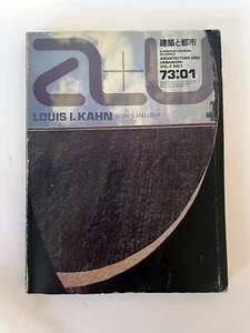 A+U Architecture Urbanism magazine 1973 LOUIS KHAN from Robert A.M. Stern office - Picture 1 of 2