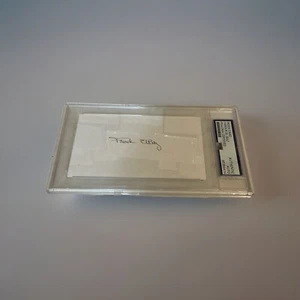 FAROUK EL-BAZ CIENTÍFICO DE LA NASA PROGRAMA APOLLO FIRMADO TARJETA ÍNDICE AUTOGRAFIADA - Imagen 1 de 2