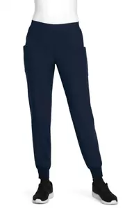 Koi Scrubs #744 Elastic Waist Jogger Scrub Pant in "BLACK" Size M - Picture 1 of 3
