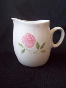 Vintage Franciscan Ware Pink a Dilly Creamer Pink Rose circa 1950s-1960s - Picture 1 of 11