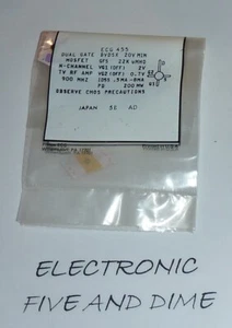 ECG455 MOSFET-DUAL GATE,N-CH - Picture 1 of 1