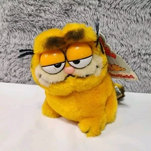 Vintage 1981 Garfield Plush Dakin 5" United Feature Syndicate Stuffed Animal Toy - Picture 1 of 10