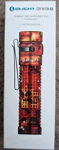 Olight S2R Baton II ~ Limited Edition Lava Camouflage ~ BRAND NEW! - Picture 1 of 5