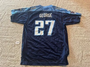 Eddie George Tennessee Titans Jersey Reebok Screen Print Youth X-Large XL 18-20 - Picture 1 of 4