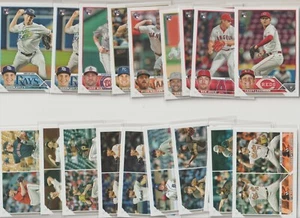2023 TOPPS RC'S & ROOKIE COMBOS 19 CARD LOT ALL SCANNED - Picture 1 of 4