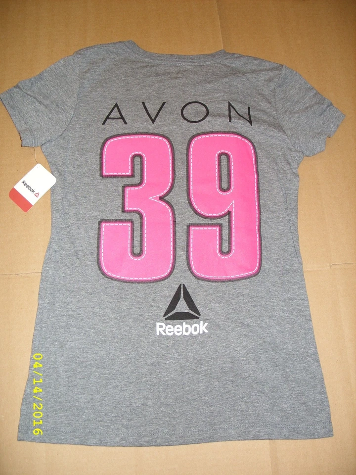 REEBOK - AVON 39 - THE WALK TO END BREAST CANCER - CAMISETA MUJER (BH4685) *NUEVA* Foto 1 de 1