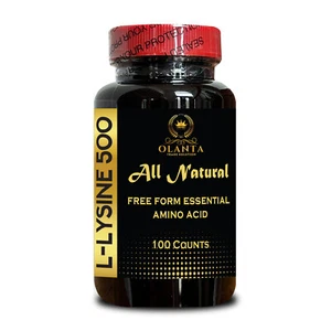L-Lisina 500mg Forma Libre - Cápsulas Veganas - Apoyo Inmunológico Complejo a Base de Plantas 1 - Imagen 1 de 10