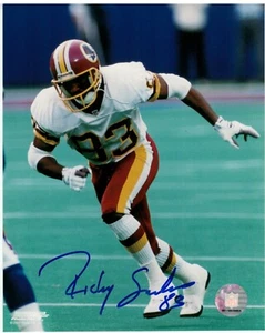 Ricky Sanders Washington Redskins Autogramm 8x10 APE COA - Bild 1 von 1