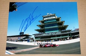 Helio Castroneves SIGNED 8x10 Photo 2021 Indianapolis 500 Shank Honda Indy Car - Picture 1 of 1
