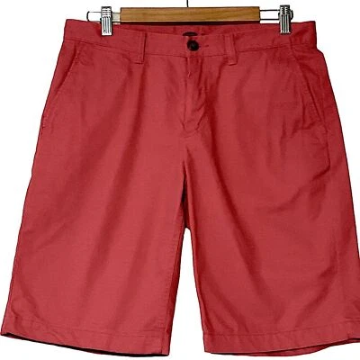 Pantalones Cortos OLD NAVY Para Hombre Talla 29 5 Bolsillos Frente Plano Algodón Coral Foto 1 de 4