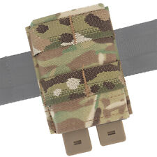 IDOGEAR Tactical Mag Pouch Single Mag Carrier FAST 5.56 Medium MOLLE Pouch Army