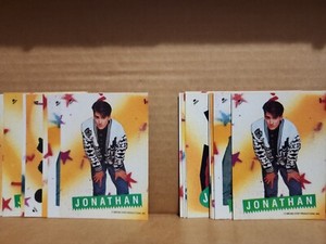 1989 New Kids on the Block NKOTB 2 full 11 sticker set Topps Trading Cards