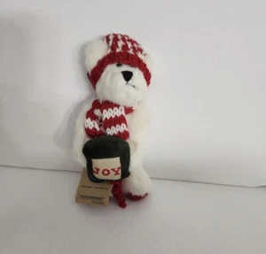 VTG Boyds Bears Plush Christmas Ornament Alyssa Berrifrost 'Joy' Jointed w/tags - Picture 1 of 2